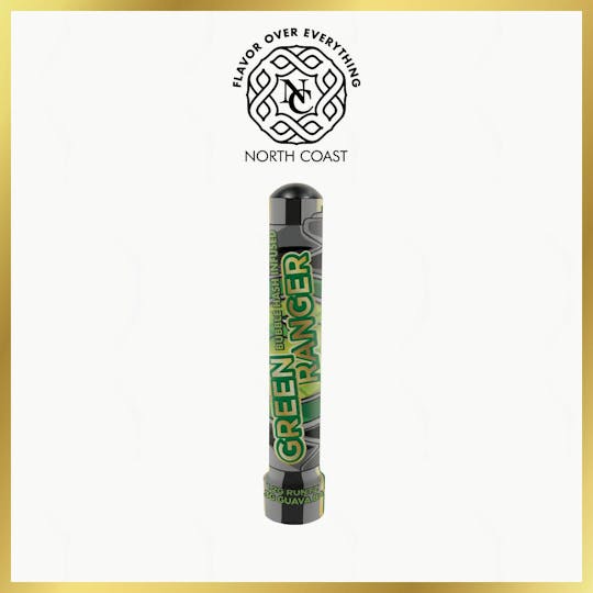 North Coast - N.C. x P.P. Green Ranger Bubble Hash Hemp Paper Joint 1.5G - 1