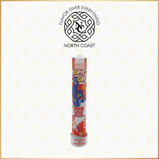 North Coast - North Coast Tropical Loopz Rice Paper Pixie Stix 1.5g - 1