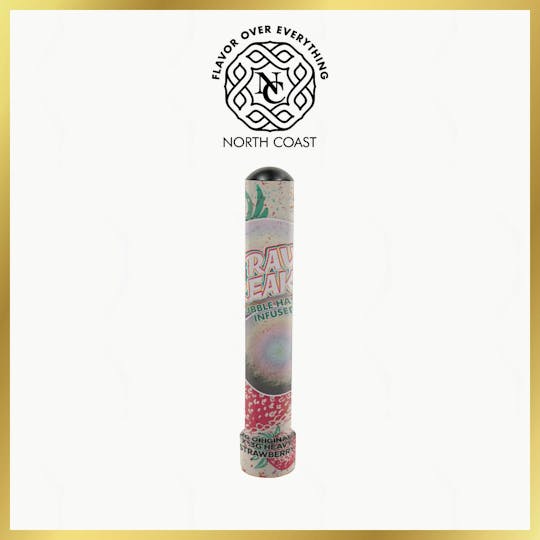 North Coast - N.C. x P.P. x HTG Strawbreaker Bubble Hash Hemp Paper Joint 1.5G - 1