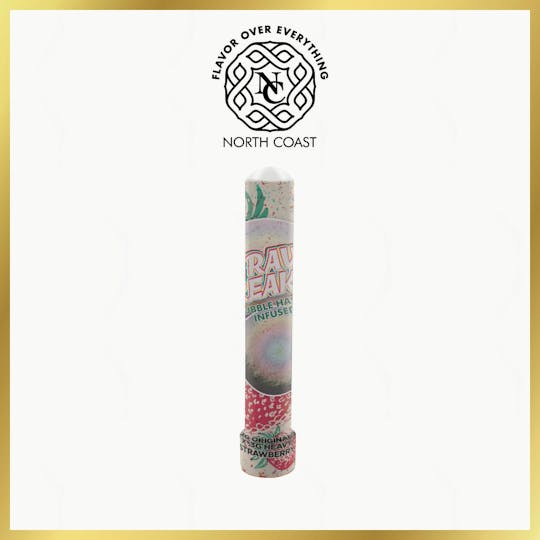 North Coast - N.C. x P.P. x HTG Strawbreaker Bubble Hash Rice Paper Joint 1.5G - 1
