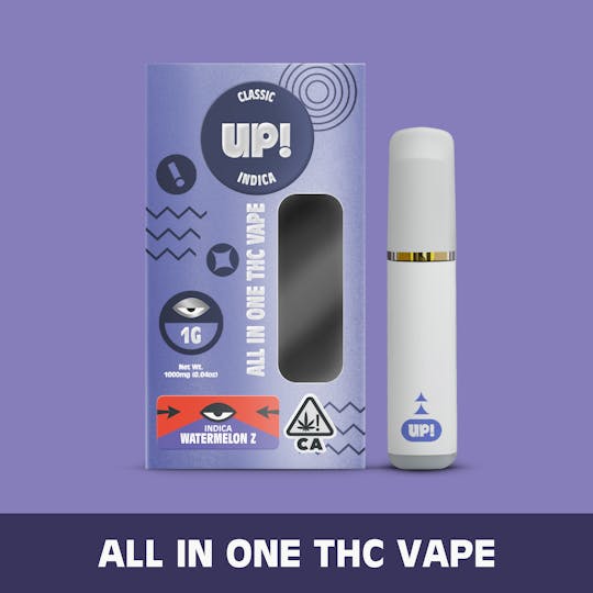 UP! - Watermelon Z (Indica) Classic All-In-One Vape 1g - 1