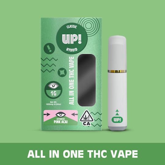 UP! - Pink Acai (Hybrid) Classic All-In-One Vape 1g - 1