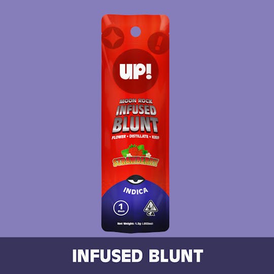 UP! - Strawberry (Indica) Moon Rock Blunt 1.5g - 1