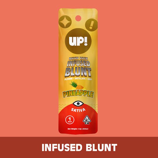 UP! - Pineapple (Sativa) Moon Rock Blunt 1.5g - 1