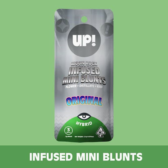 UP! - Original (Hybrid) 3pk Moon Rock Mini Blunt 2.1g - 1