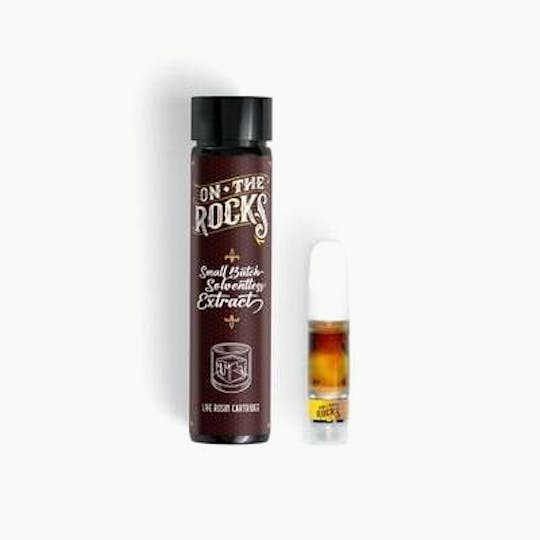 On The Rocks - Berry Bliss - Live Rosin Cart 0.5g - 1