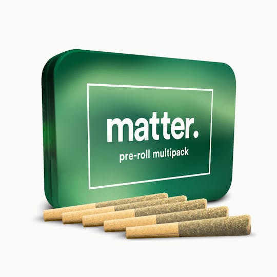 matter. - Banana Milkshake Pre-Rolls | 1.75g (5 x 0.35g) - 1