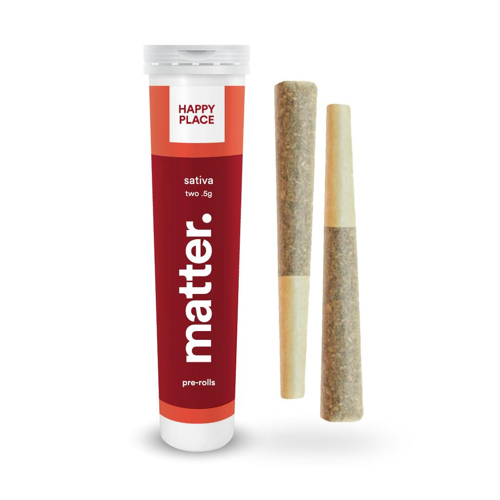 matter. - Banana Train Haze Pre-Rolls | 1g (2 x 0.5g) - 1