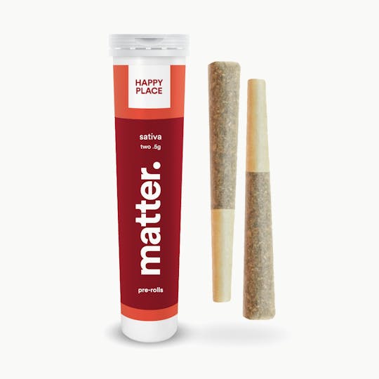 matter. - Banana Train Haze Pre-Rolls | 1g (2 x 0.5g) - 1