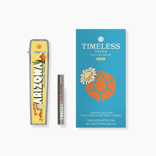 Timeless Vapes - Greetings From Arizona Flip Case & Battery Combo (500mg) - 1