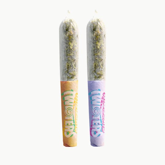 Rizzlers - Twisters Blud Orange & Berry Drip Infused Pre-Rolls 2 x 0.5g - 1