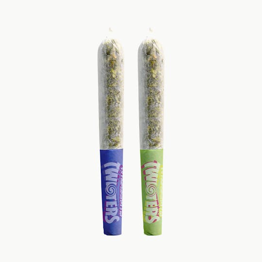 Rizzlers - Twisters Grape Galaxy & Sour Slapple Infused Pre-Rolls 2 x 0.5g - 1