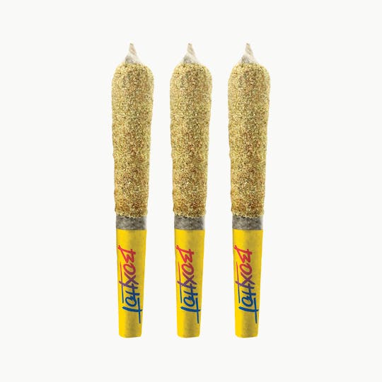 BOXHOT - Dusties Retro Bubba Fruit Kief-Coated Infused Pre-Rolls 3 x 0.5g - 1
