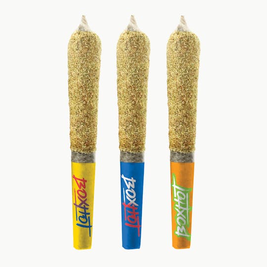 BOXHOT - Dusties Retro Mixer Pack Kief-Coated Infused Pre-Rolls 3 x 0.5g - 1