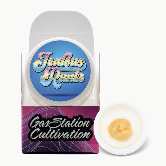 Gas Station Cultivation - Jealous Runtz Cured Resin Badder 1G - 1