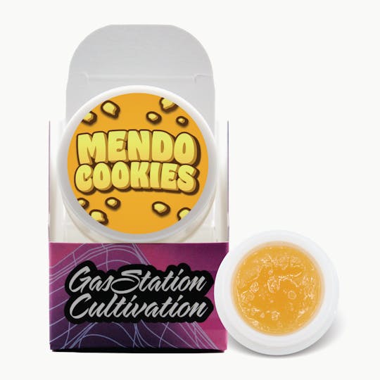 Gas Station Cultivation - Mendo Cookies Cured Resin Sugar & Sauce 3.5G - 1