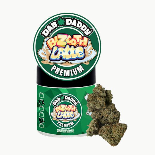 Dab Daddy Ⓡ - Bizcotti Latte Flower Dab Daddy® 3.5g Premium Indoor Flower - 1