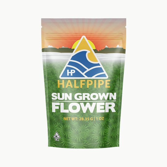 Halfpipe Cannabis - Sungrown Flower Grape Pie 28g - 1