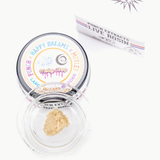 Punch Edibles & Extracts - Larry Papaya Tier 4 Live Rosin Cold Cure Badder (1g) - 1