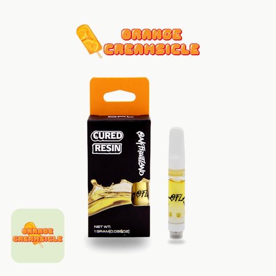 Oakfruitland (OFL) - Orange Creamsicle 510 Cartridge 1g - Cured Resin Series - 1