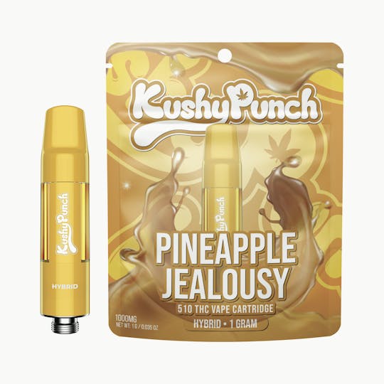 Kushy Punch - 1G Kushy Punch 510 Vape Cart - Pineapple Jealousy - 1