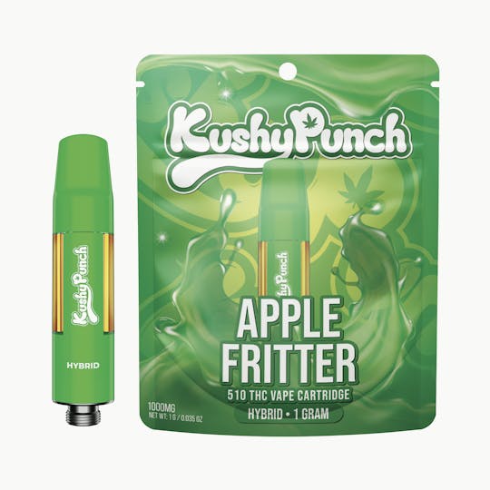 Kushy Punch - 1G Kushy Punch 510 Vape Cart - Apple Fritter - 1