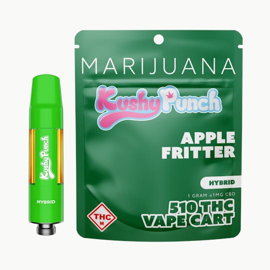 Kushy Punch - 1G Kushy Punch 510 Vape Cart - Apple Fritter - 1