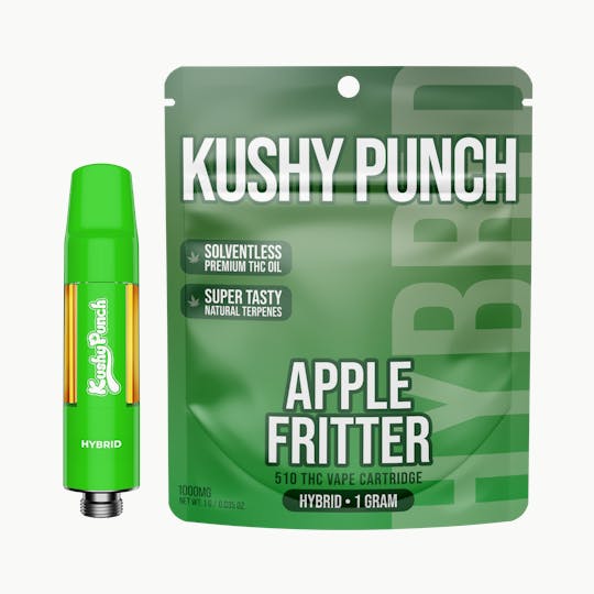 Kushy Punch - 1G Kushy Punch 510 Vape Cart - Apple Fritter - 1