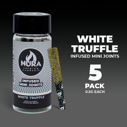 Nura - White Truffle | Infused Mini Joints | 5pk - 1