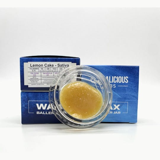 Cannalicious Labs - Lemon Cake Wax - Sativa - 1