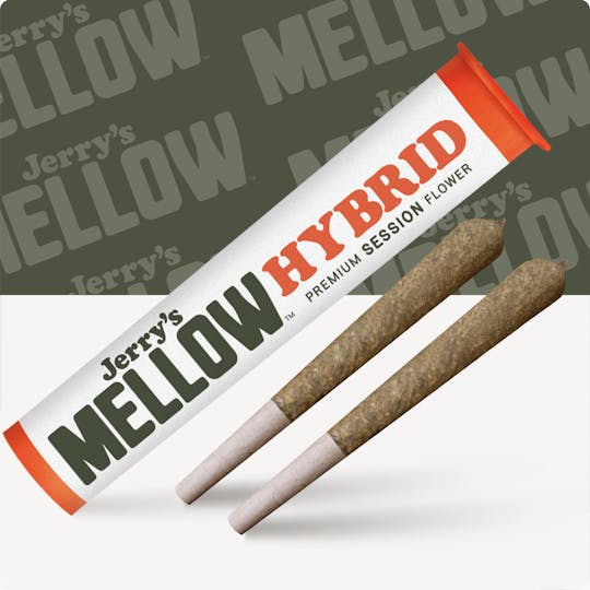 Jerry's Mellow Goods - Hybrid - Lemon Tree - Two Premium .5g Pre-Rolls - 1