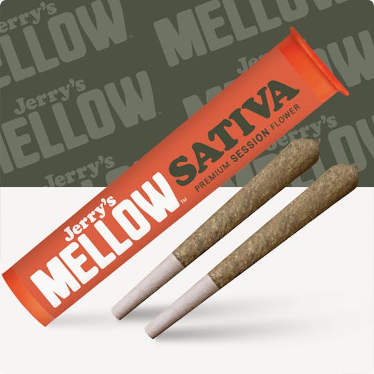 Jerry's Mellow Goods - Sativa - Maui Wowie - Two Premium .5g Pre-Rolls - 1
