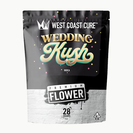 West Coast Cure - Wedding Kush - 28G Premium Flower - 1