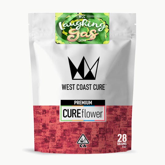 West Coast Cure - Laughing Gas - 28G Premium Flower - 1