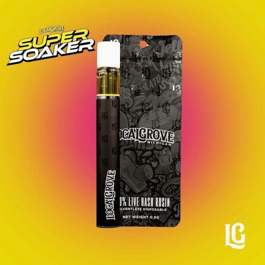 Localgrove - Local Grove Live Hash Rosin Disposable | Super Soaker | 0.5G - 1