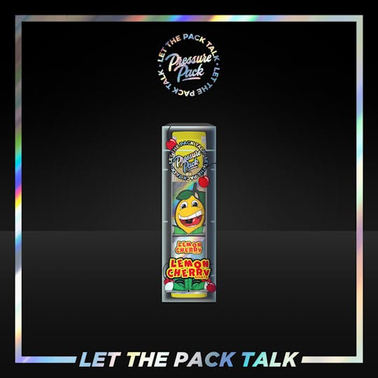 Pressure Pack - Pressure Pack Lemon Cherry Gelato Hash Rosin Disposable Vape .5g - 1