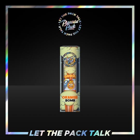Pressure Pack - Pressure Pack Orange Bomb Hash Rosin Disposable Vape .5g - 1