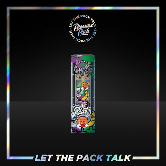 Pressure Pack - Pressure Pack Super Pure Runtz Hash Rosin Disposable Vape .5g - 1