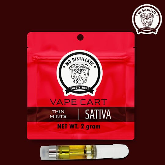 Cactus Flower - Mad Dog 2G 510 Thread Cartridge - Thin Mints - 1