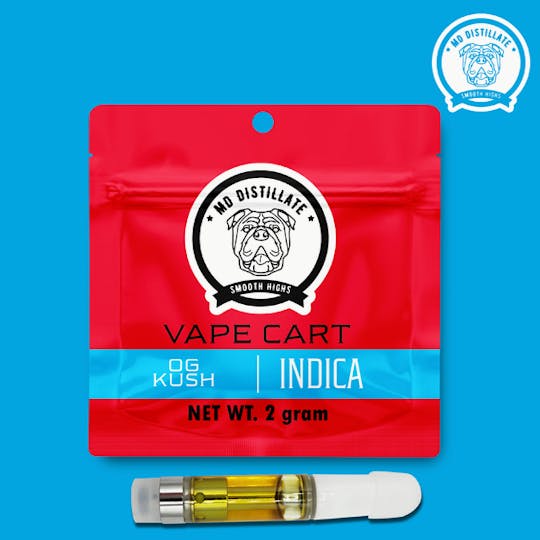 Cactus Flower - Mad Dog 2G 510 Thread Cartridge - OG Kush - 1