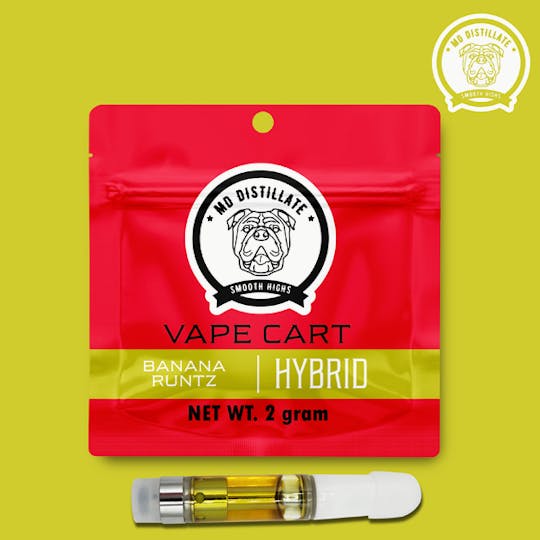 Cactus Flower - Mad Dog 2G 510 Thread Cartridge - Banana Runtz - 1