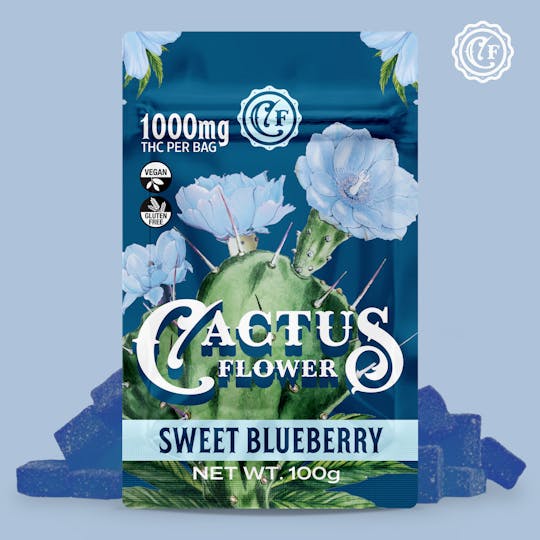 Cactus Flower - Sweet Blueberry Gummies - 1