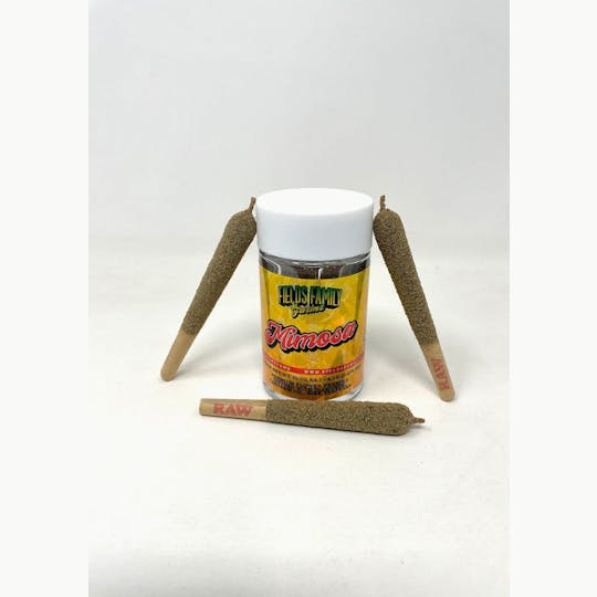 Fields Family Farmz - 3 Pack - Mimosa 2.1g Diamonds, Oil, Kief, and Terpenes Infused Pre Rolls - 1