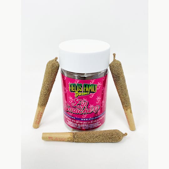 Fields Family Farmz - 3 Pack - Lip Smackerz 2.1g Diamond, Oil and Kief Infused Pre-Rolls - 1