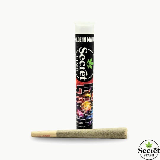 Secret Stash - Secret Stash | Full Bud Pre Roll | Infinity Stoned | 1.2g - 1