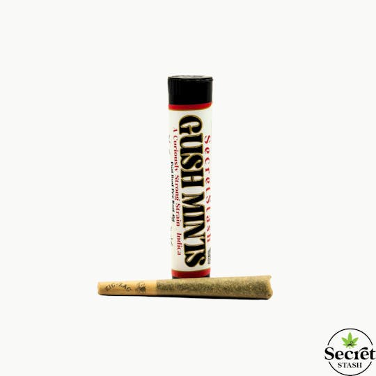 Secret Stash - Secret Stash | Full Bud Pre Roll | Gush Mintz | .5g - 1