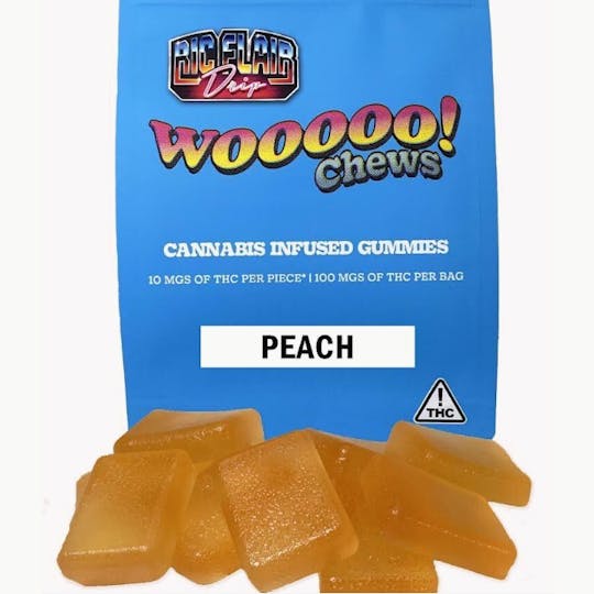 Southern Sky Brands - Ric Flair Woooo Chews - Peach Gummies - 100mg - 1
