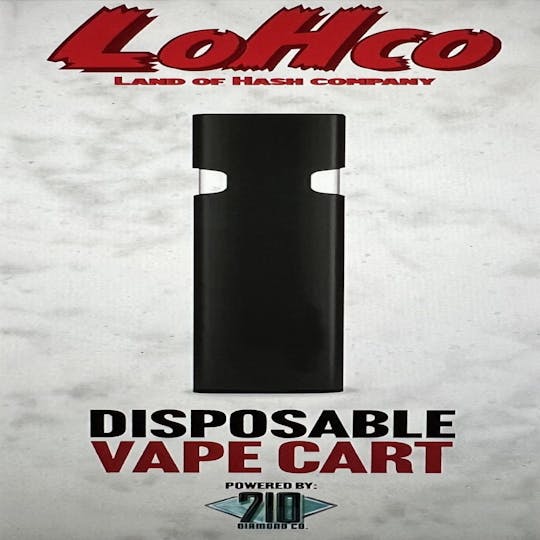 710 Diamond co - Apple Fritter-Vape - 1G Disposable Vape - Lohco - Indica - 1