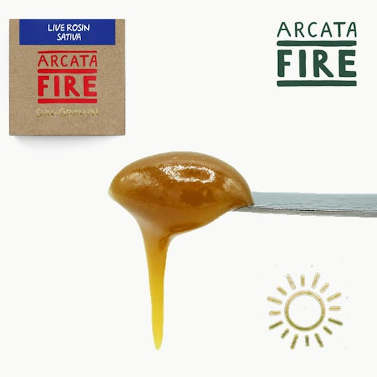 Arcata Fire - Sungrown - Cookies and Cream Rosin - 1g Jar - 1