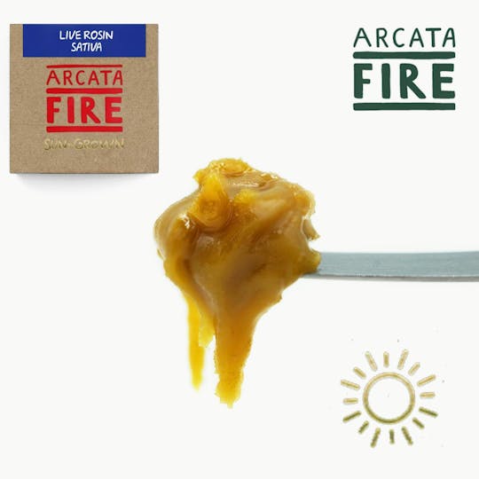 Arcata Fire - Sungrown - Greasy Apple Rosin - 1g Jar - 1